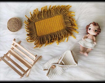 Sweet Baby Jesus Amigurumi Crochet Pattern (PDF Download)