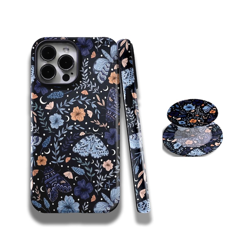 Vintage Butterfly Plant Phone Case — Floral Butterfly Design with a Soft Vintage Botanical Aesthetic, Delicate Butterflies and Plant Elements for an Elegant Artistic Look, Smooth Finish with Comfortable Grip, Slim Yet Protective Shell for Everyday Use, Shock-Resistant and Scratch-Resistant, Raised Camera and Screen Edges for Extra Protection, Compatible with iPhone 17 16 15 14 13 12 11 Plus Pro Max and Samsung S25 S24 S23 S22 Plus and Ultra.
