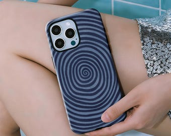 Optical vortex phone case, colorful patchwork design, retro style,iPhone 17/16/15/14/13/12 Plus Pro Max and Samsung S25/S24/S23/S22 Ultra.