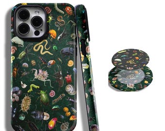 Insect Beetle Phone Case, iPhone Colorful Bug,  with iPhone 17, 16, 15, 14, 13, 12, 11, Pro Max and Samsung Galaxy S25, S24, S23, S22, S21