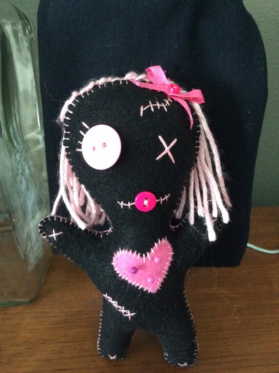 felt voodoo doll