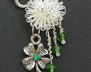st pattys day necklace
