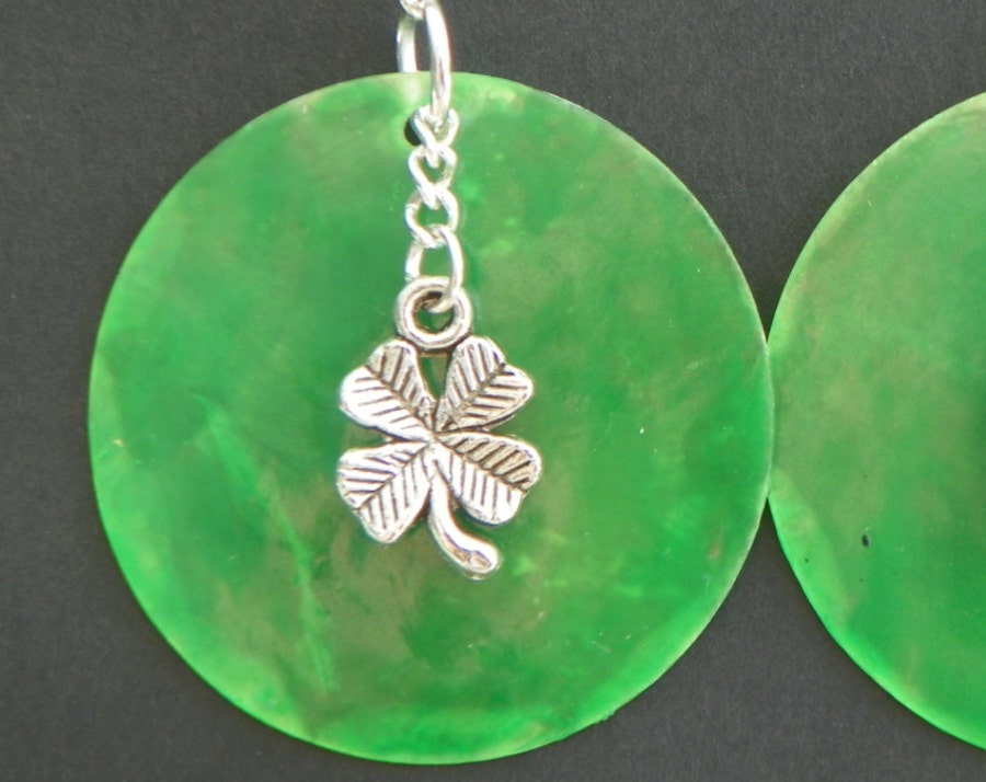 st pattys day necklace