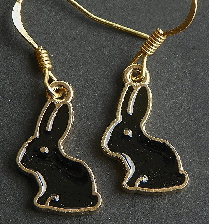 Rabbit Earrings Easter Bunny Earrings Easter Earrings Bunny Etsy