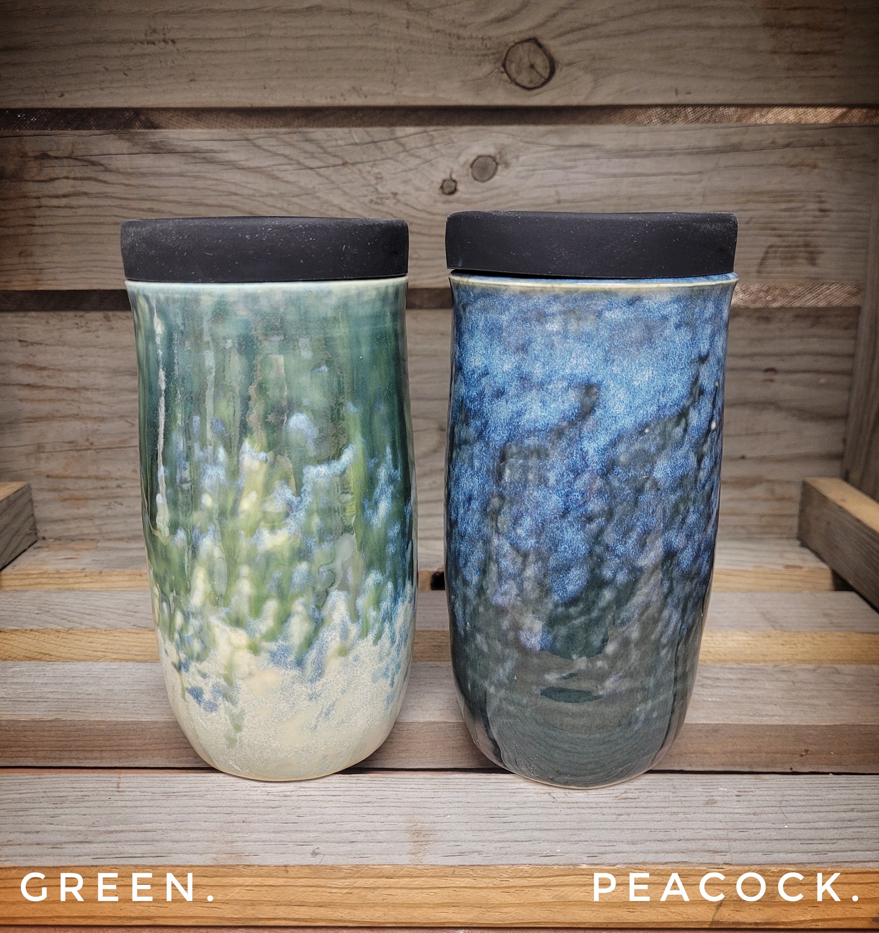 To Go Mug / Handmade Pottery Coffee Mug / Ceramic To-Go Coffee Cup / Travel Mug / ceramic mug / gift for him / best pottery / Christmas