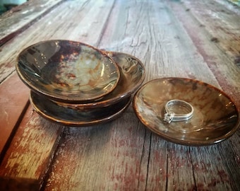 Prep bowls / pottery ring dish / small bowls / pottery / handmade pottery bowl / wasabi bowl / dip bowl / trinket / ring bowl / Mother's day