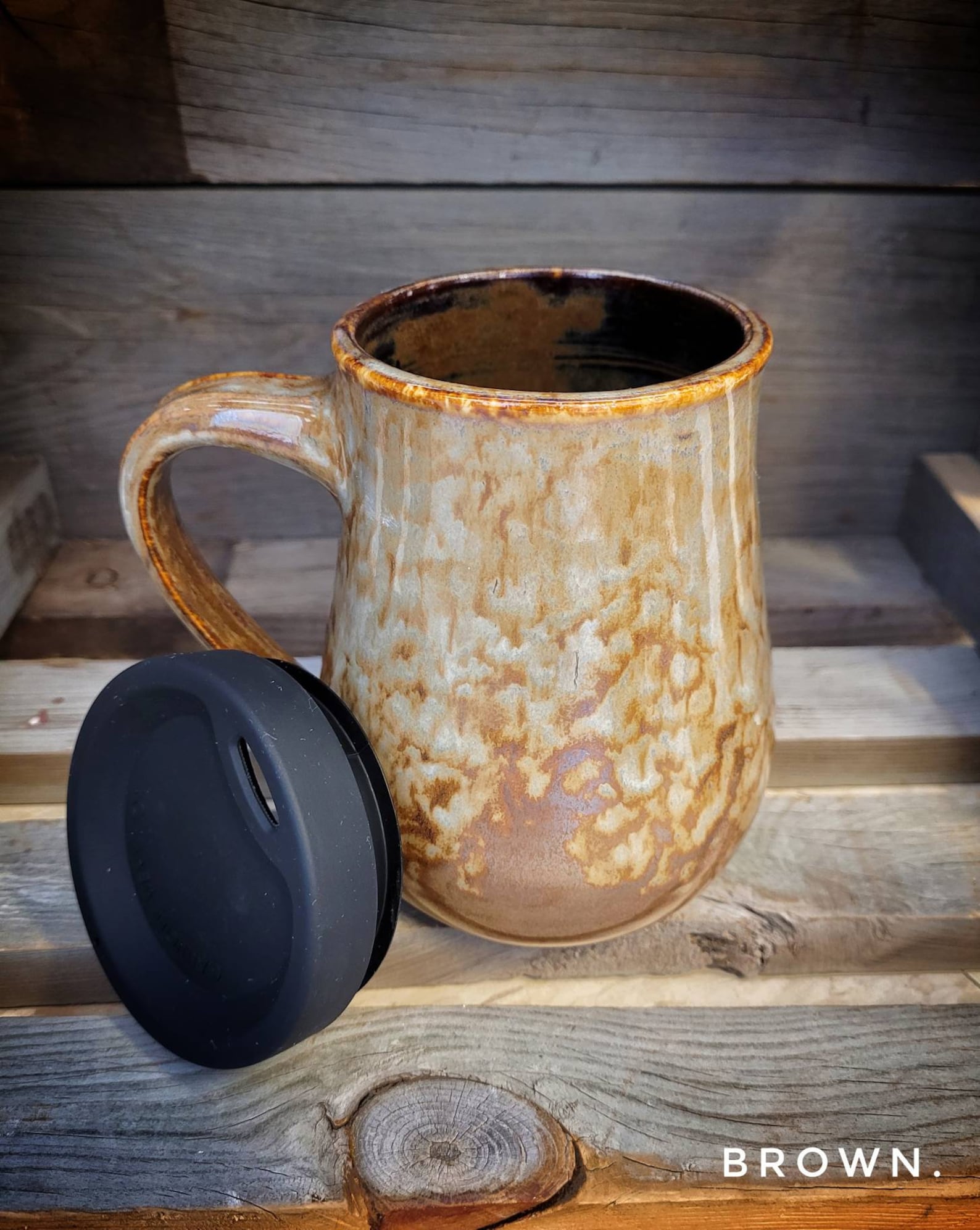 Travel Mug / Ceramic travel mug / large travel mug / ceramic Etsy