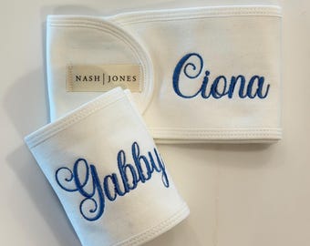 Personalized Facial Headband, Bridesmaid or Self-Care Gift