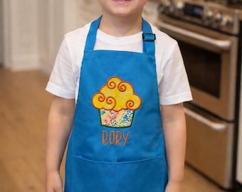 Custom Embroidered Children's Apron