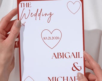 Playing Card Save the Date Template (e-vite or printable)