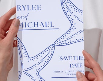 Coastal Classy Save the Date
