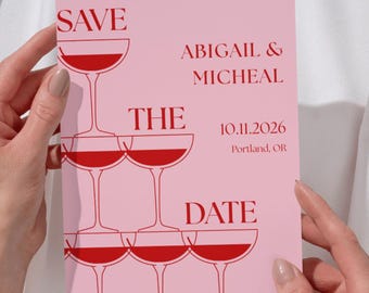 Save the Date Template (5x7in) e-vite or printable