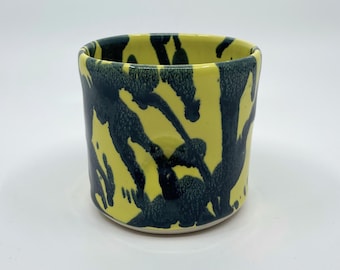 Mug en céramique fait main, gobelet pour le pouce, 10 oz, 300 ml