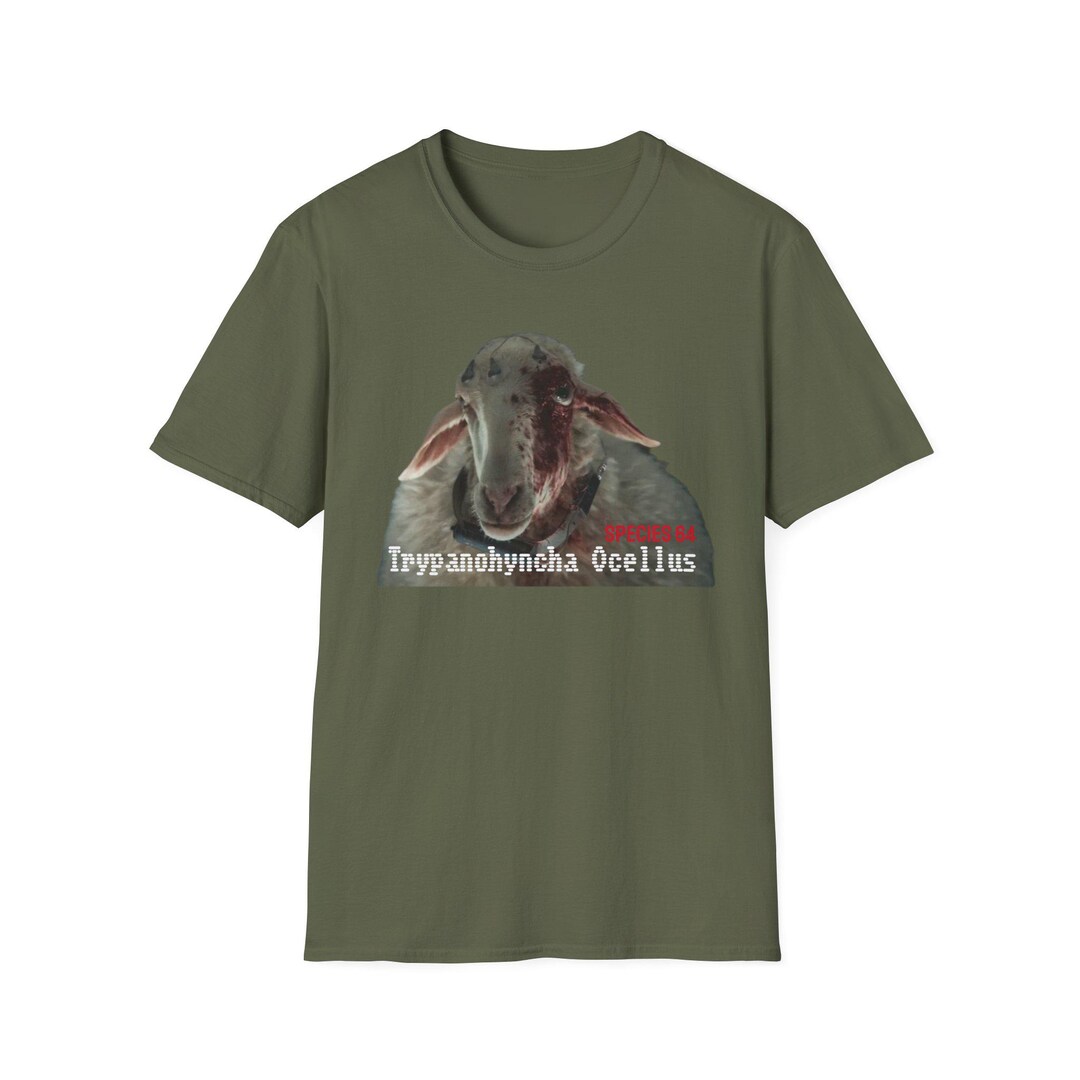Alien Earth, Sheep, Eyeball, Graphic Tee: Quirky Unisex Softstyle ...