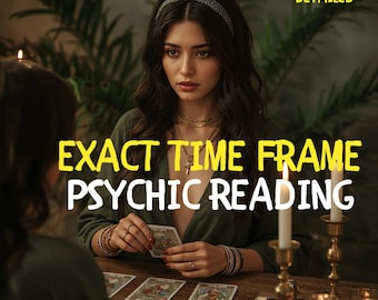 Exact Time Frame Psychic Reading | Detailed Tarot Time Frame Insight, Accurate Timing Predictions, Tarot&Medium Guidance