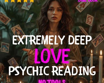 In-Depth Love Psychic Reading | Relationship Insight, Twin Flame & Soulmate Energy, Detailed Love Tarot Reading