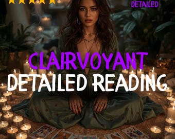 Clairvoyant Psychic Reading with Intuitive No Tools Telepathy Insight, Spiritual Reading and Personalized Guidance