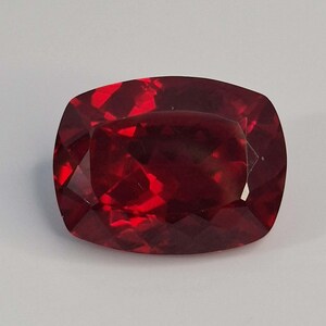 Natural Blood Red Ruby 12-14 Ct Cushion Cut Certified Loose Gemstone Best For Ring Making Gemstone SP1529