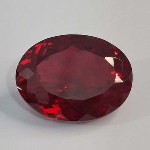 Natural Certified 33-35 Ct Red Ruby Shape Oval Cut Loose Gemstone Best For Ring Making Gemstone SP1386