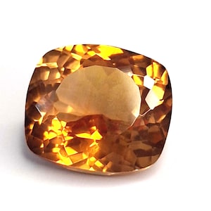 Honey-Yellow Painite Shape Cushion Cut 8-10 Ct Natural Mogok Certified Loose Gemstone For Ring Making Gemstone TQ913