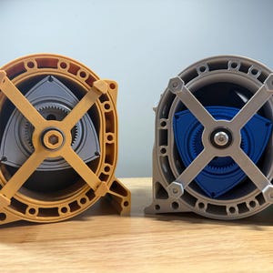 3Dプリント製13BマツダRX-7ロータリーエンジンモデル：デスク装飾およびパーソナライズギフト
