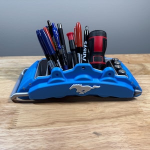 3D Printed Brake Caliper Desk Organizer, Car Enthusiast Gift, desk decor