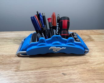3D Printed Brake Caliper Desk Organizer, Car Enthusiast Gift, desk decor