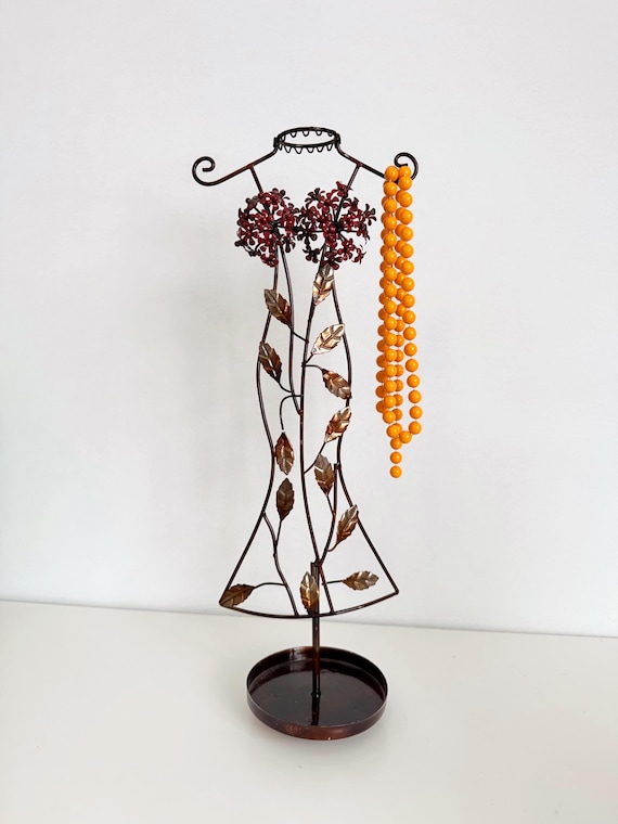 metal dress form jewelry stand Amazon.com: WE Mannequin Elegant Dress Jewelry Earring Necklace Stand Display Holder Tree Organizer Blue : Clothing, Shoes & Jewelry