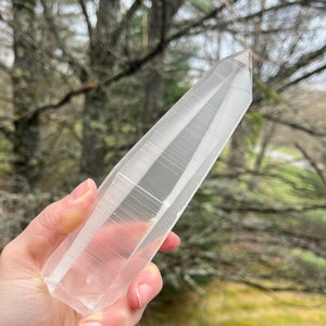 Old Stock Brazilian Lemurian Seed Laser Crystal Wand image 1