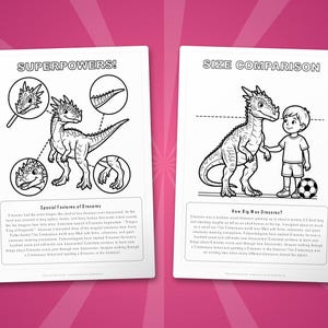ドラコレックス恐竜アクティビティセット｜ぬりえ、ワークシート、豆知識（PDFダウンロード） 画像 8