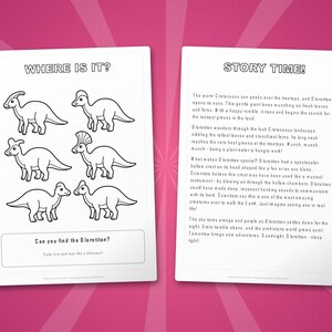 Olorotitan Dinosaur Activity Bundle | Coloring Pages, Worksheets, Facts (PDF Download) image 6