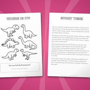Dryosaurus Dinosaurier Aktivität Bündel | Vorschule Homeschool Lernen (PDF Download) Bild 6