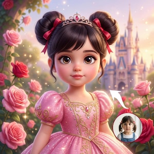 Custom Royal Portrait | 3D Animated Fairytale (Digital File)