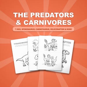 Ultimate Dinosaur Coloring & Activity Mega Bundle | 114 Dino Packs, 900+ Pages | Preschool Worksheets Homeschool Printables | Instant PDF image 4