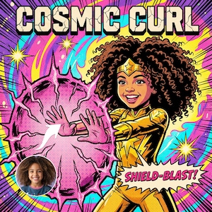 Custom Comic Book Superhero Portrait | Personalized Pop Art (Digital)