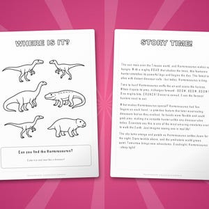 Herrerasaurus Dinosaur Activity Bundle | Coloring Pages, Worksheets, Facts (PDF Download) image 6