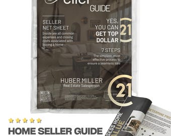Mall för säljguide för fastighetsmäklare | Century 21 Canva-guide