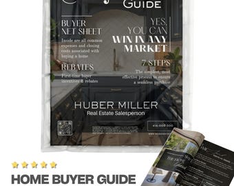 Mall för köpguide för fastighetsmäklare | Omärkt Canva-guide