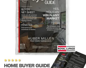 Mall för köparguide för fastighetsmäklare | Royal LePage Canva-guide