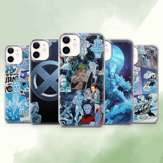 Iceman Phone Case Marvel X-Men Cover for iPhone 17 Air, 17 Pro Max, 16, 15, 14, 13, 12, Samsung S25, S24, S23, A16, A56, Pixel 10Pro, 9A Iceman Phone Case Marvel X-Men Cover for iPhone 17 Air, 17 Pro Max, 16, 15, 14, 13, 12, Samsung S25, S24, S23, A16, A56, Pixel 10Pro, 9A