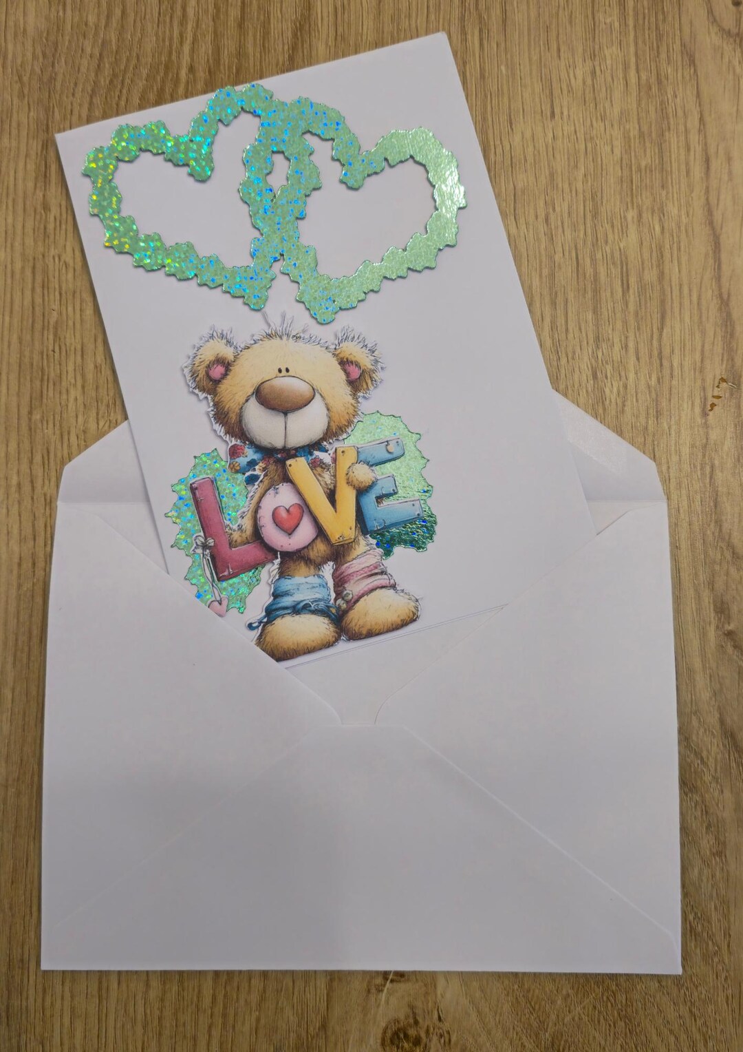 Handmade Valentine's Day Card - Etsy