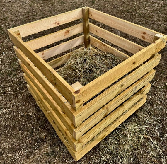 Horse Hay Feeder / Hay Box Crate - Delivered Fully Built