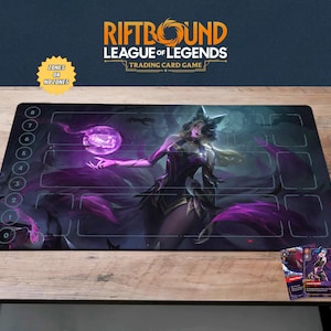 Riftbound Playmat Ahri - Etsy