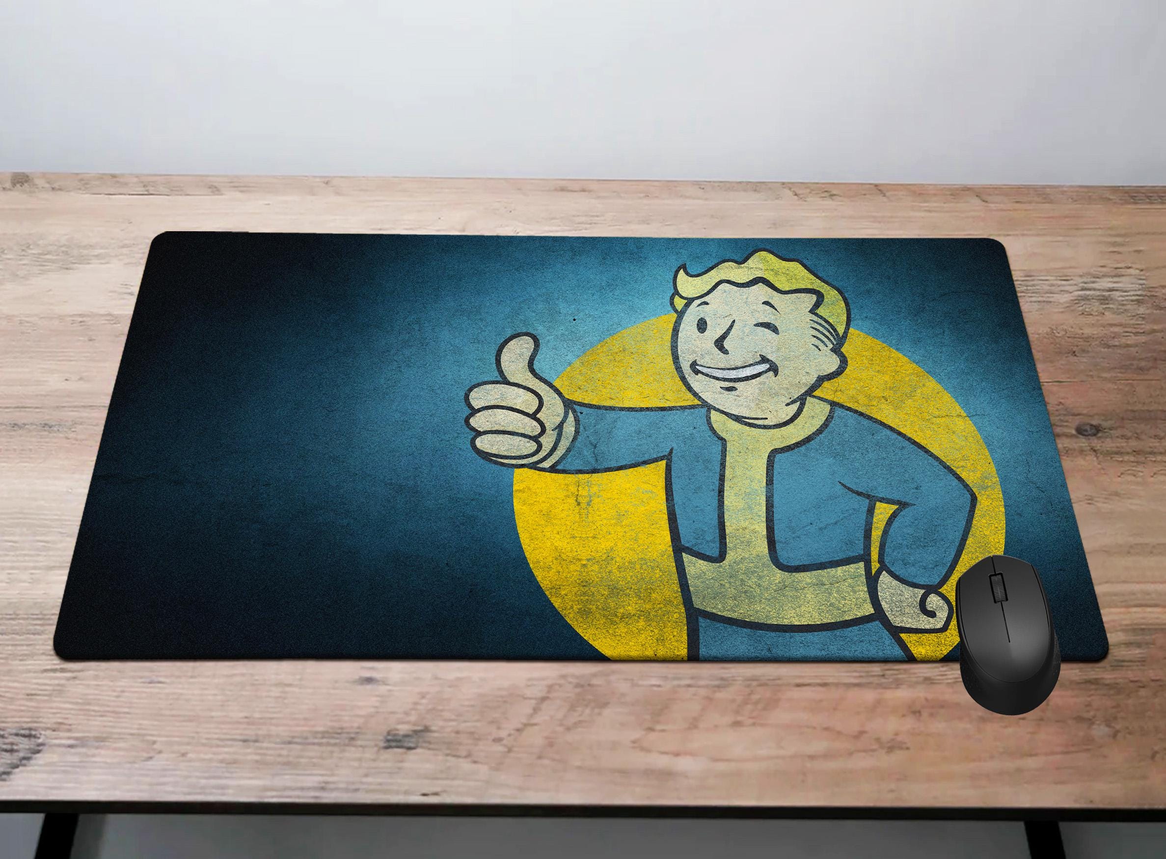 Fallout Desk Mat Gaming Mouse Pad, Pip-boy Fallout Desk Pad, Vault-tec ...