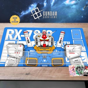 Xiガンダムプレイマット - 閃光のハサウェイ Rx-105 - TCGガンダム