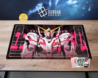 RX-0 ユニコーンガンダム カードゲーム / プレイマット 24インチ x 14