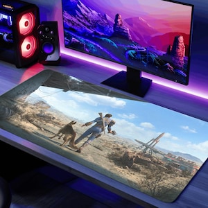 Fallout Desk Mat Gaming Mouse Pad, Pip-boy Fallout Desk Pad, Vault