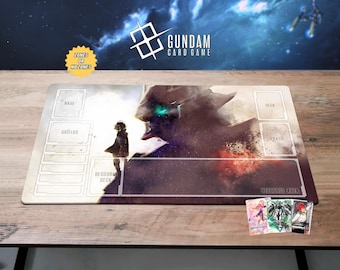 ガンダム・バルバトス MTG プレイマット: アニメ TCG カードゲーム