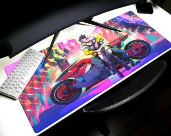 Cyberpunk Edgerunners Mouse Pad Anime Desk Mat, Edgerunners Mouse Pad PC Gaming Desk Pad, Lucyna Keyboard Mat , Cyberpunk Playmat  Mousepad