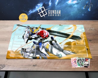 GUNDAM CARD GAME プレイマット　鉄血のオルフェンズ　バルバトス GUNDAM CARD GAME プレイマット 鉄血のオルフェンズ バルバトス プレイ
